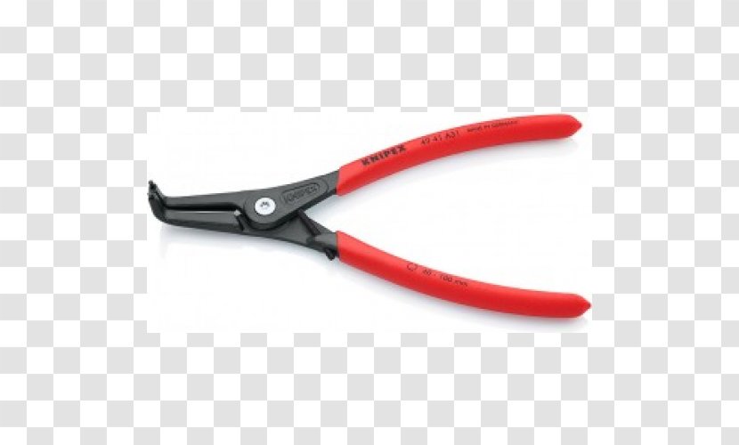 Circlip Pliers Retaining Ring Knipex - Diagonal Transparent PNG