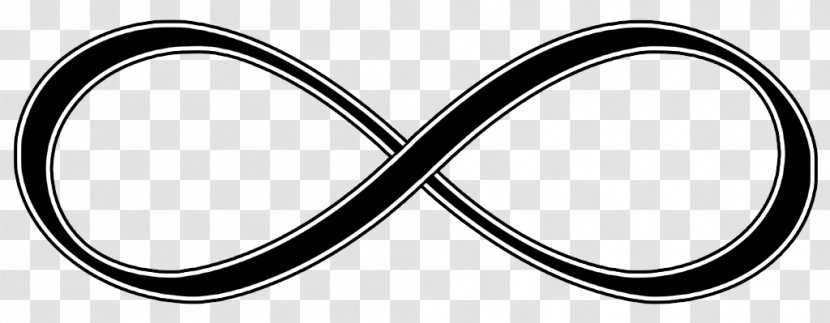Tattoo Artist Design Image Infinity Symbol - Black And White Transparent PNG