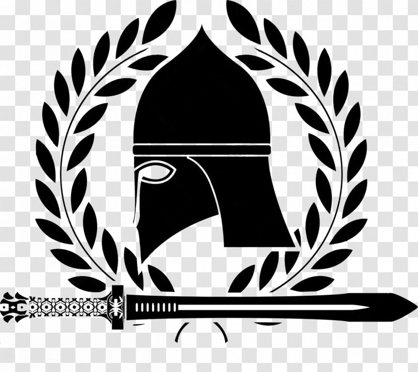 Gladiator Royalty-free Clip Art - Monochrome Photography - Trojans Clipart Transparent PNG