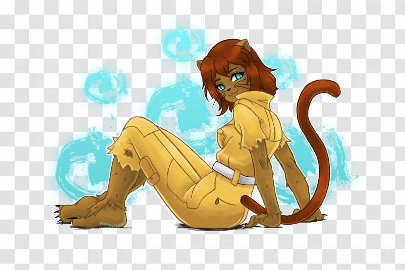 April O'Neil Catwoman Teenage Mutant Ninja Turtles Catgirl Art - Watercolor Transparent PNG