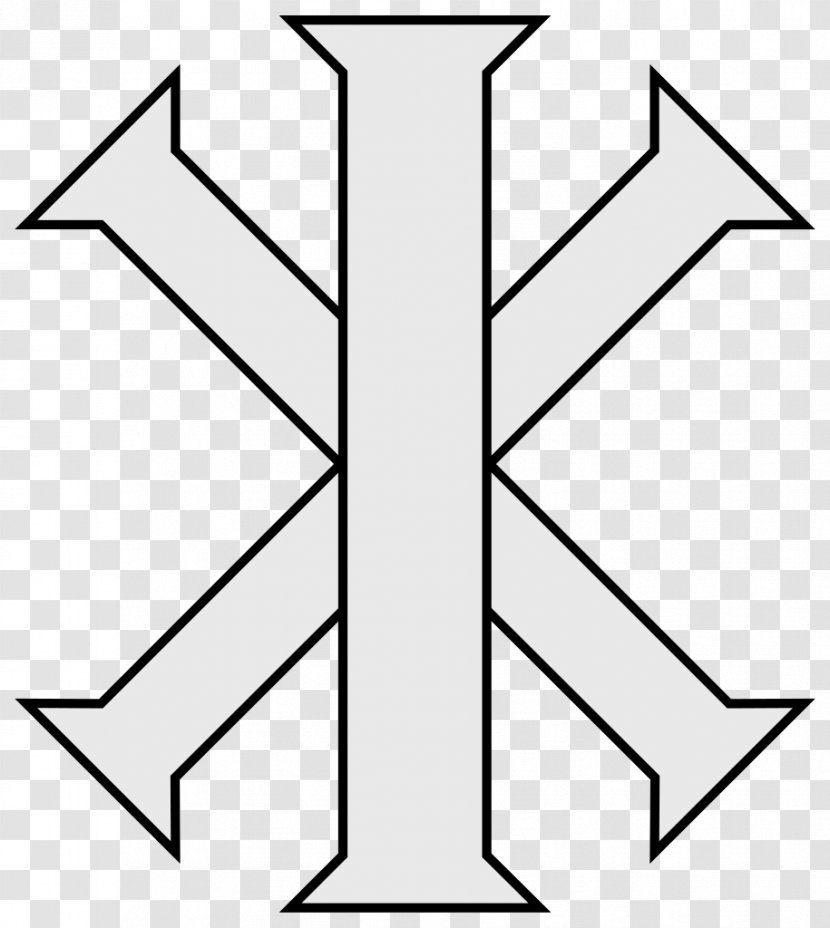 Chi Rho Christian Cross IX Monogram Symbol - Symbolism Transparent PNG