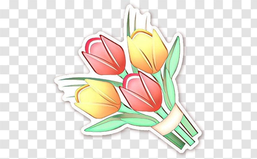 Clip Art Plant Sticker Tulip Transparent PNG