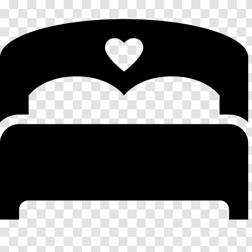 Bed Room Clip Art - Silhouette - Mattresse Transparent PNG