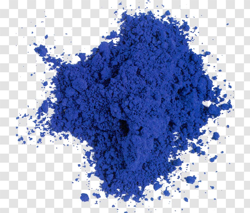 Prussian Blue Ultramarine Pigment Azurite - Powder - Explosion Transparent PNG