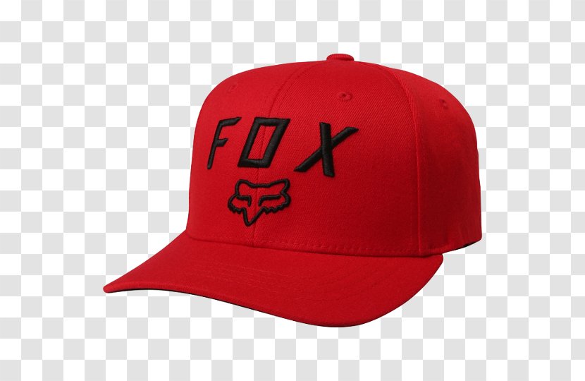 Baseball Cap Fox Racing Hat Fullcap - Brand Transparent PNG