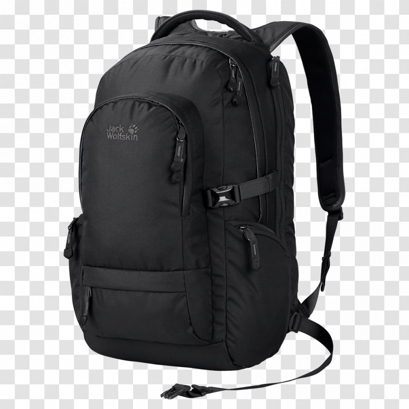 Backpack Laptop Jack Wolfskin Bag Pocket - Travel Transparent PNG