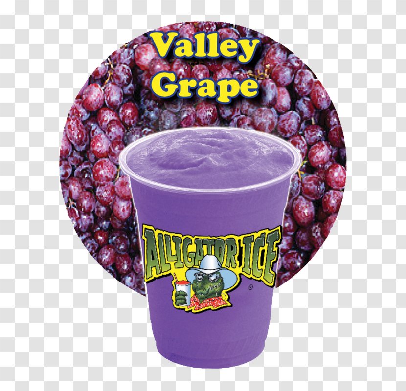 Slush Flavor Grape Drink Taste - Frozen Carbonated Transparent PNG