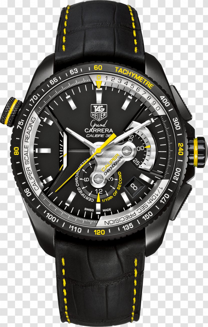 TAG Heuer Chronograph Chronometer Watch COSC - Hardware Transparent PNG