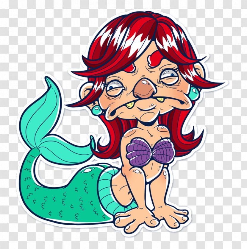 Ariel Mermaid Drawing Cartoon - Character Transparent PNG