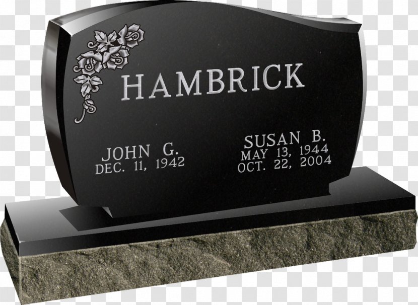 Headstone Memorial Cemetery Monument Harvey H Zeigler Funeral Home - Brand Transparent PNG