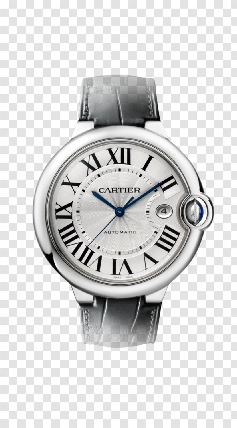 Cartier Ballon Bleu Automatic Watch Cabochon - Movement Transparent PNG
