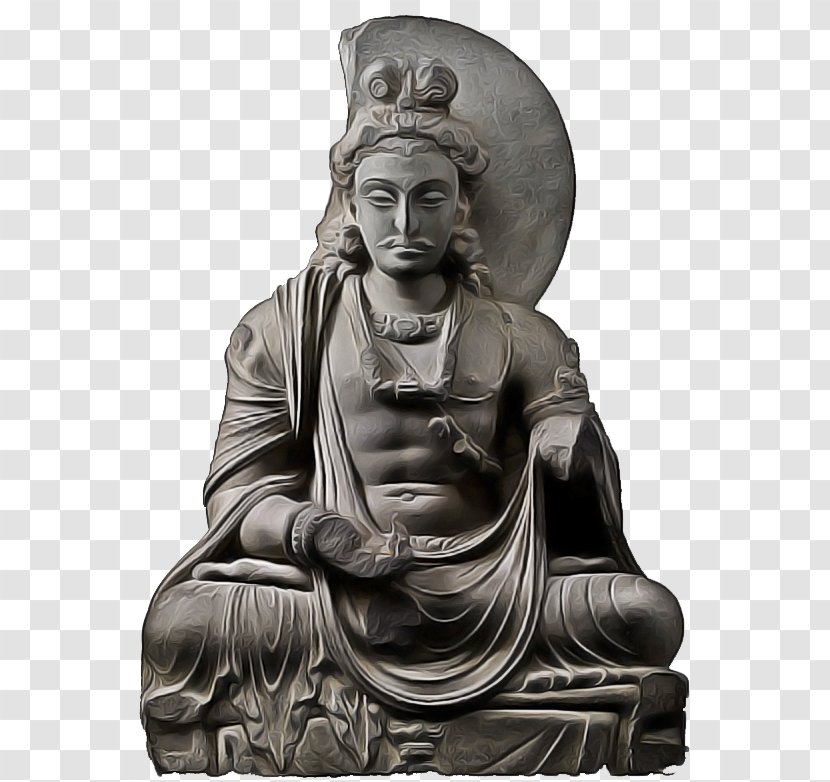 Buddha Cartoon - Monument - Artifact Figurine Transparent PNG