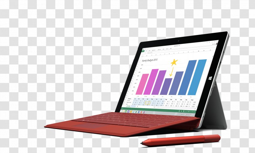 Surface Pro 3 Laptop Microsoft RAM - Ram - Pen Transparent PNG