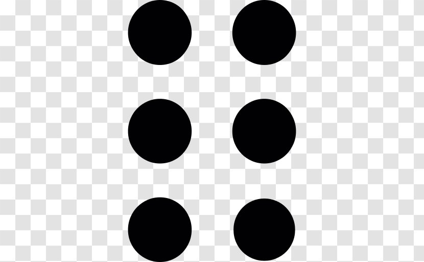 Louis Braille - Monochrome - Symmetry Transparent PNG