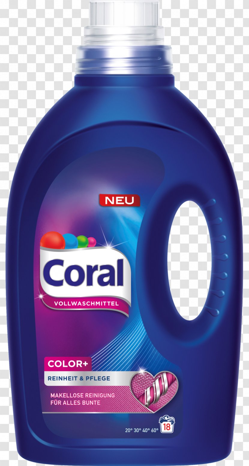 Coral Laundry Detergent Universal+ Liquid 2,8 Liter Détergent Liquide Optimal Color 1 Stück, 1.25 L Feinwaschmittel Flüssig - Powder - Mirror Transparent PNG