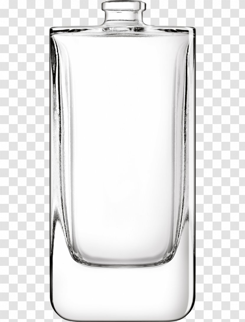 Glass Bottle Old Fashioned Highball - Drinkware - Square Perfume Bottles Transparent PNG