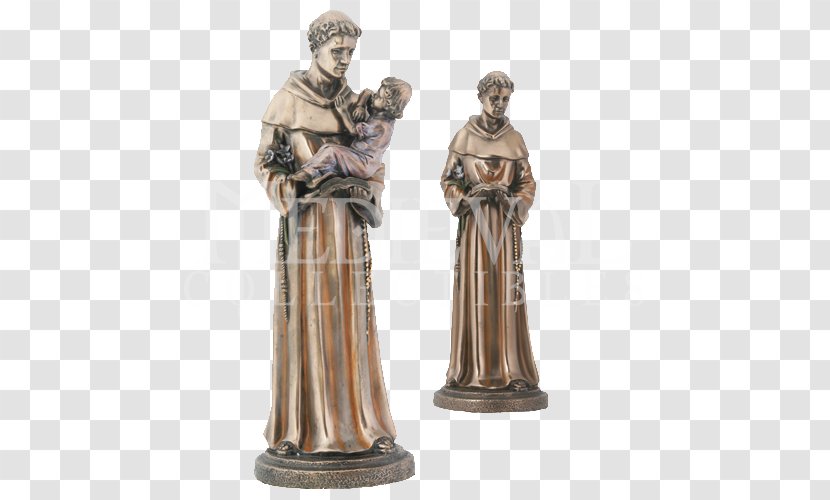 Statue Figurine Classical Sculpture Child Jesus - Saint AntHony Transparent PNG