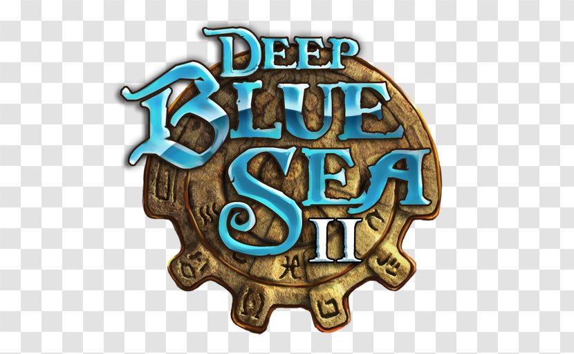 Logo Casual Game Deep Blue Sea Font Transparent PNG