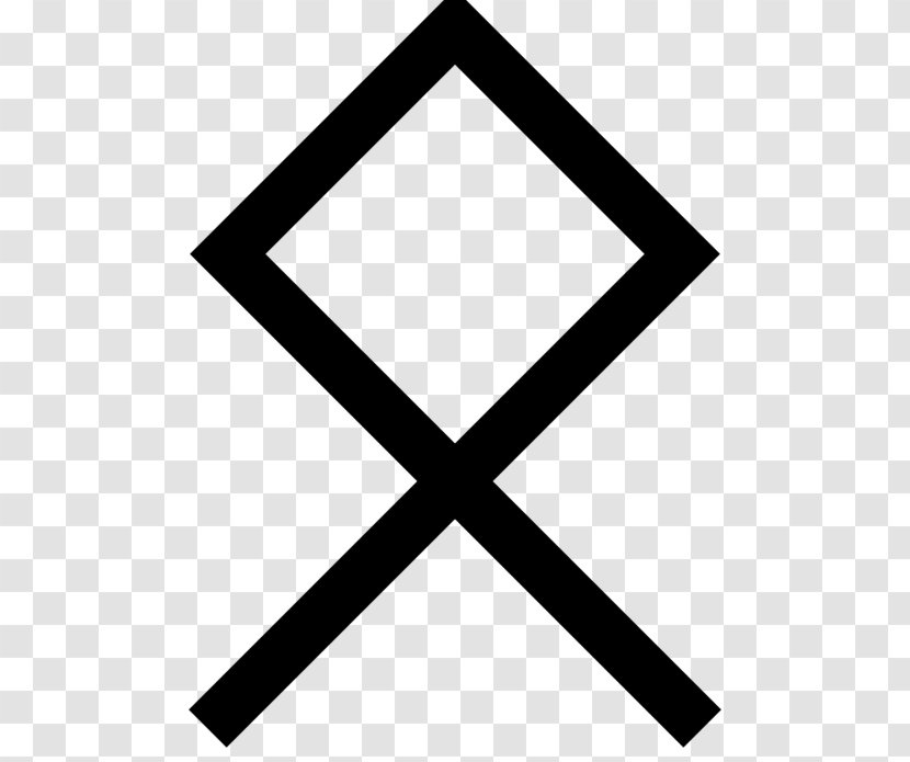 Odal Runestone Elder Futhark Ing - Symbol Transparent PNG