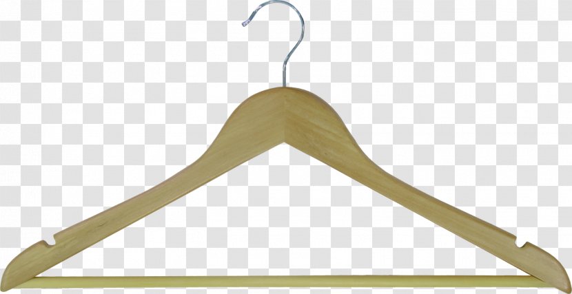 Clothes Hanger Clothing Wood Clothespin Line - Top Transparent PNG