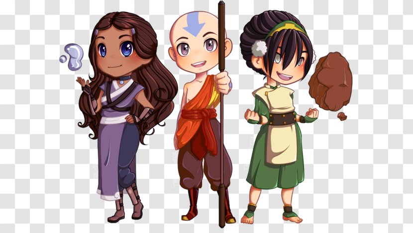 Katara Toph Beifong Aang Fandom Fan Art - Tree Transparent PNG