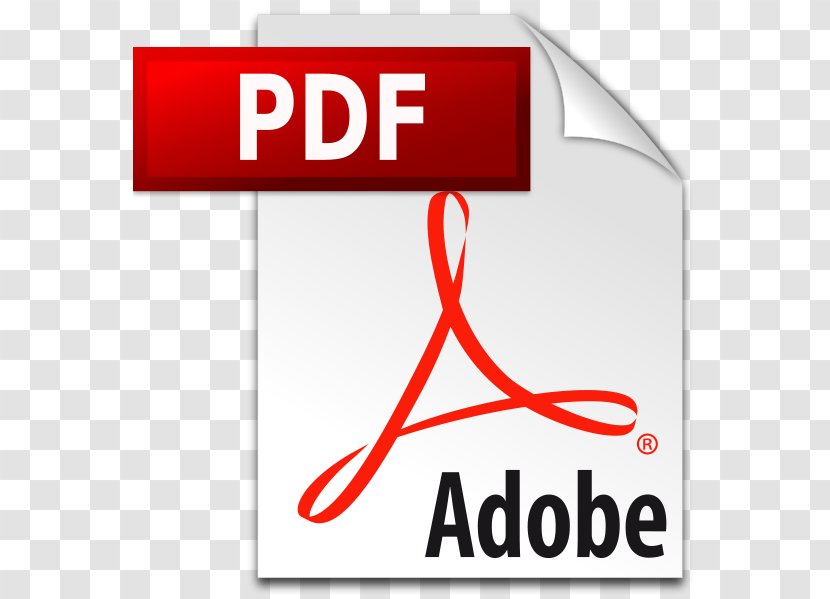 PDF - Text - Adobe Document Cloud Transparent PNG