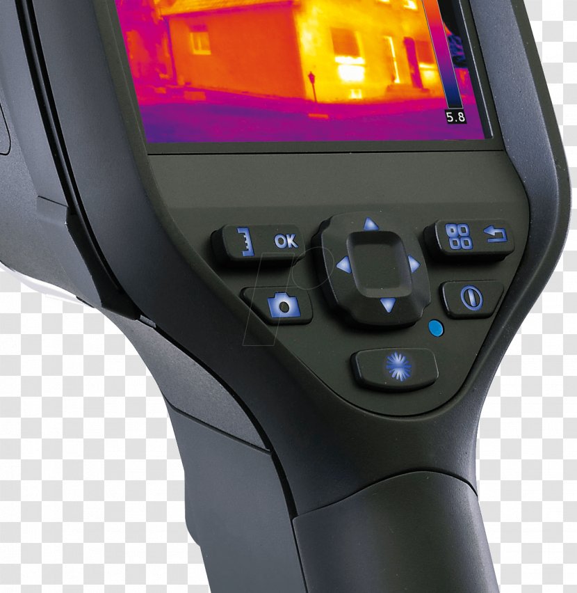 FLIR Systems Thermography Thermographic Camera Thermal Imaging - Pointandshoot - Construction Industry Transparent PNG