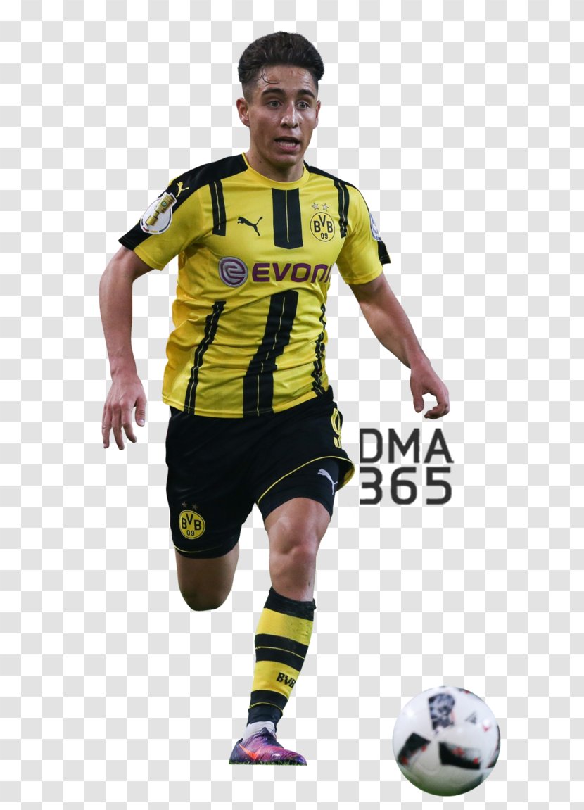 Emre Mor Borussia Dortmund Soccer Player Turkey National Football Team - T Shirt Transparent PNG