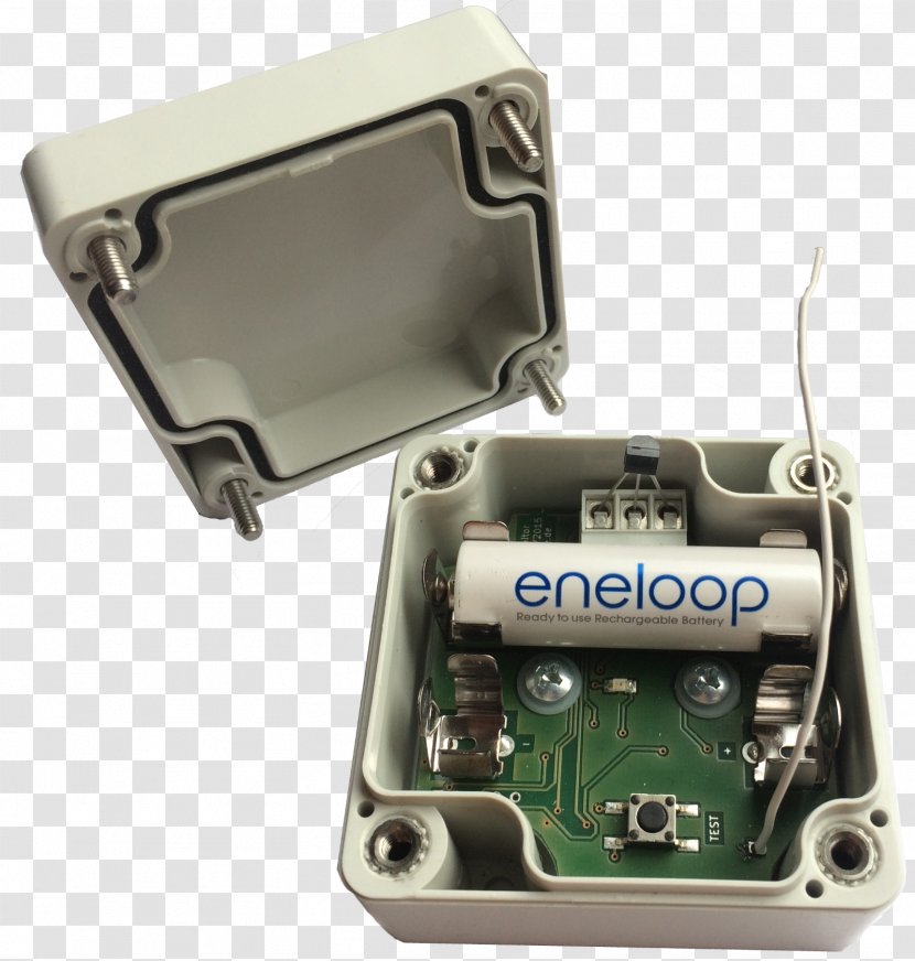 Electronic Component Sonde De Température 1-Wire Flachlager Platin-Messwiderstand - Circuit - Funk Transparent PNG