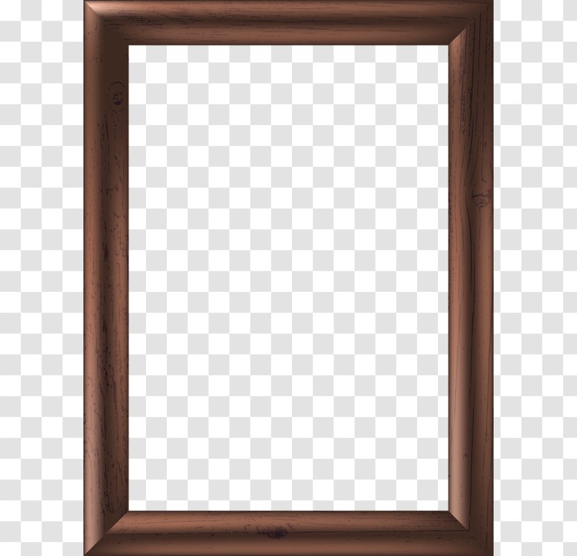 Window Picture Frame Square Angle Wood Stain - Brown Transparent PNG