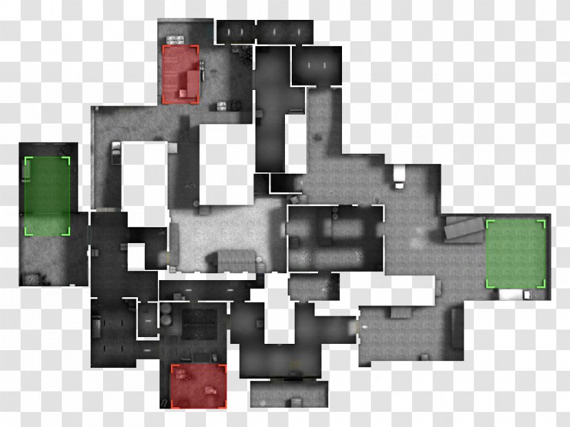 Counter-Strike: Global Offensive Dust II Dust2 Internet Floor Plan - Machine - Natus Vincere Transparent PNG