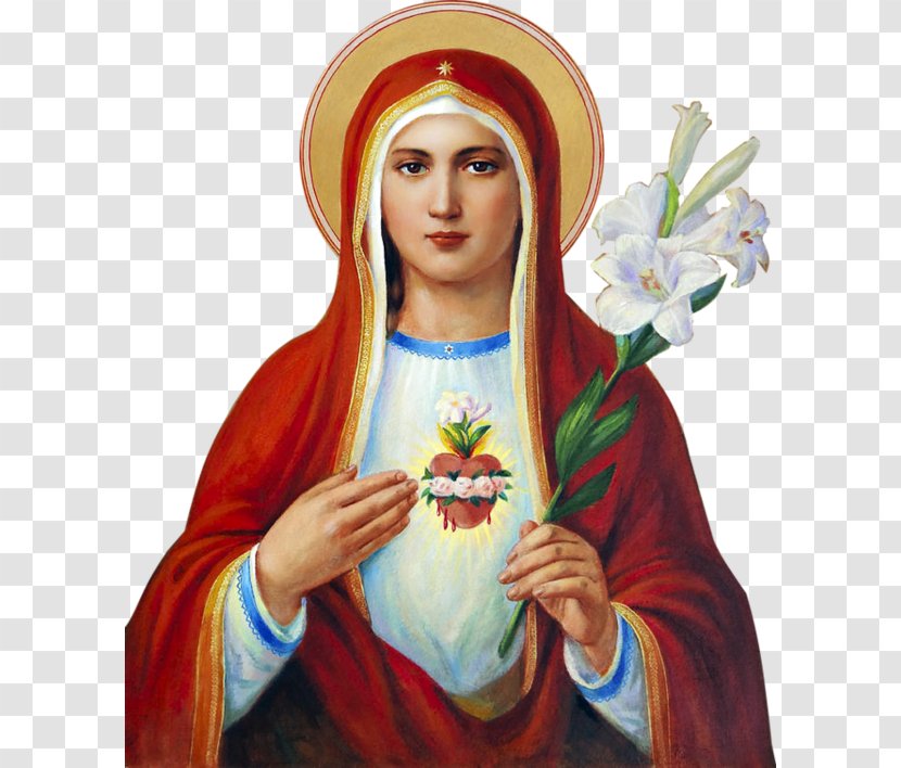 Immaculate Heart Of Mary Sacred Feast The Conception Transparent PNG