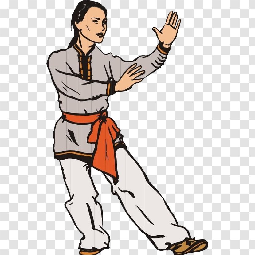 Tai Chi 0 Chinese Martial Arts - Practice Samurai Lady Transparent PNG