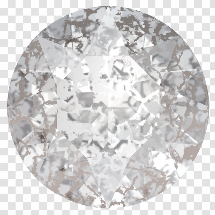 Swarovski AG Crystal Silver Patina - Diamond - Wholesaler Transparent PNG