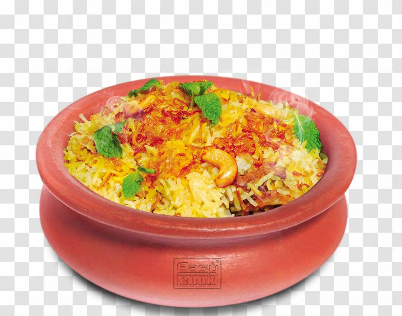 Biryani Indian Cuisine Pilaf Saffron Rice Arroz Con Pollo - Commodity Transparent PNG