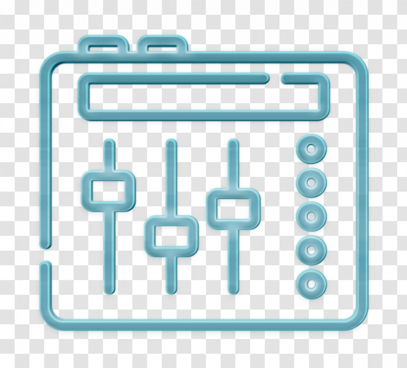 Media Technology Icon Mixer Icon Transparent PNG