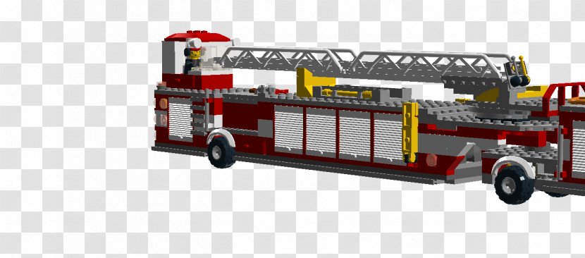 Fire Engine Department Motor Vehicle Cargo Transport - Apparatus - Lego Truck Transparent PNG
