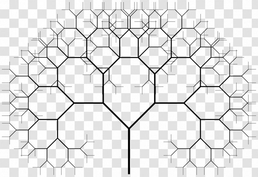 Fractal Tree Index Drawing Iteration Transparent PNG