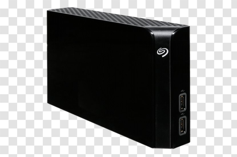 Data Storage Hard Drives Loudspeaker Terabyte Seagate Technology - Computer Component - Backup Plus Hub Transparent PNG