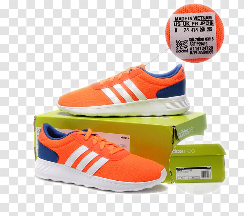 Adidas Originals Sneakers Skate Shoe - Orange - Shoes Transparent PNG