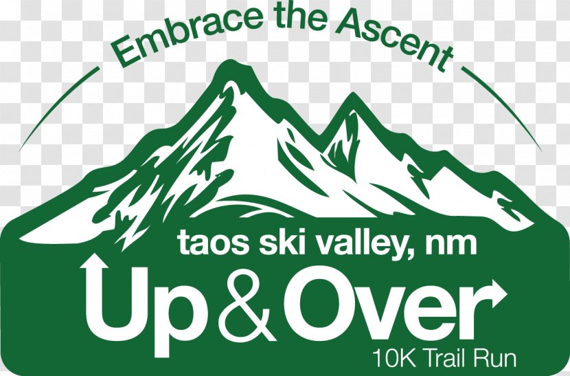 Taos Ski Valley Logo Trail Running Brand - Thunder Mountain Arizona Transparent PNG