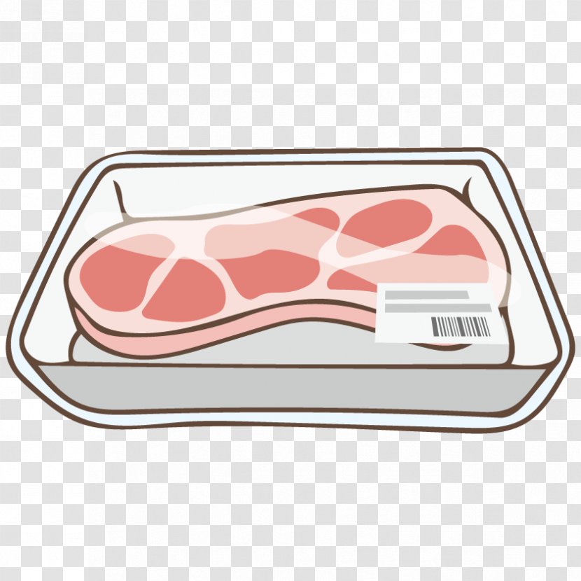Clip Art Illustration Meat Pork Loin - Frying Transparent PNG