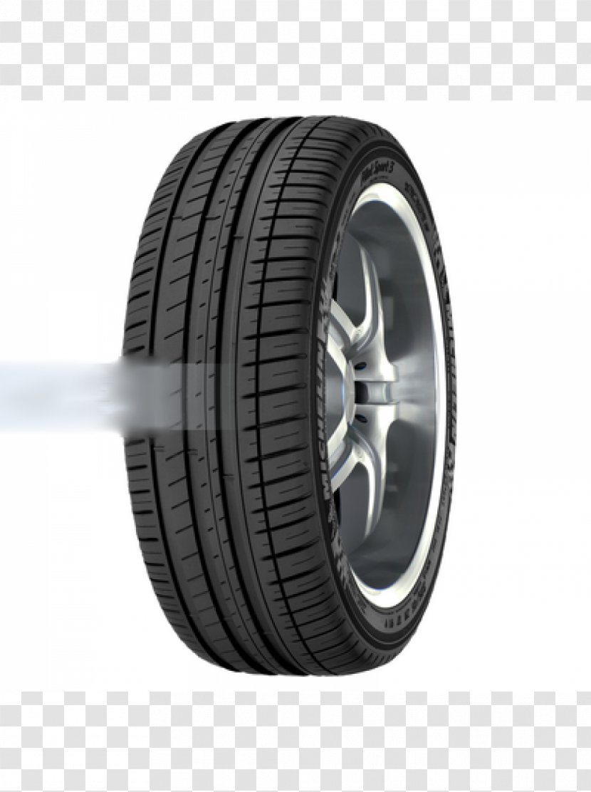 Car Michelin Pilot Sport 3 Tire Latitude Tyres - Spoke Transparent PNG
