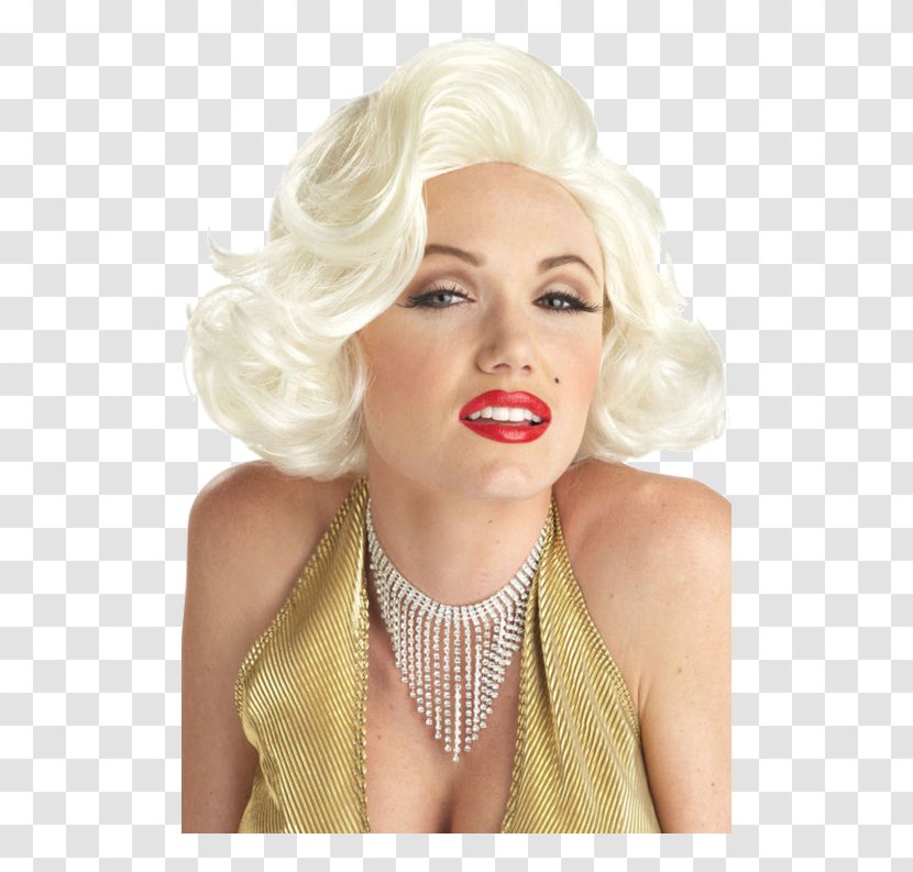 Marilyn Monroe 1950s Wig Blond Costume - Clothing Transparent PNG