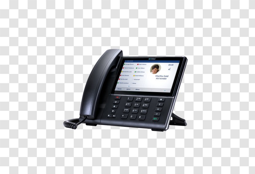 Mitel 6873 VoIP Phone Voice Over IP Session Initiation Protocol - 6867 Voip Transparent PNG