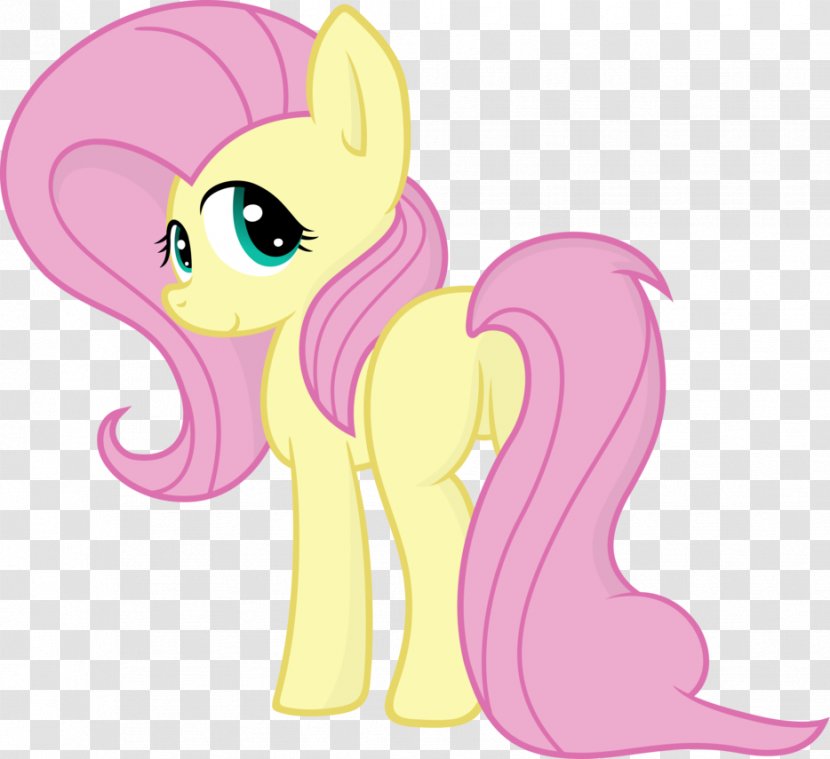 Digital Art DeviantArt Fan Illustration - Silhouette - Base Mlp Fluttershy Transparent PNG