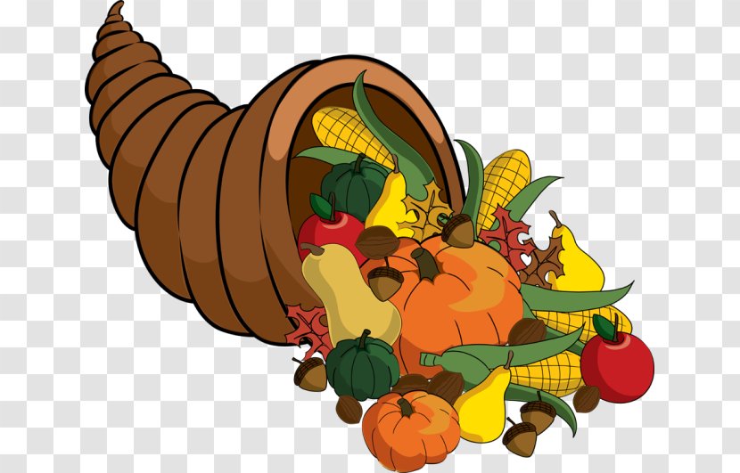 Cornucopia Free Content Thanksgiving Clip Art - Website - Small Cliparts Transparent PNG