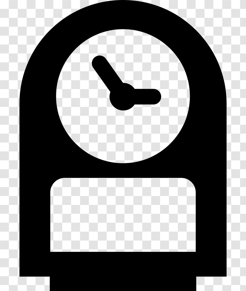Clock - Silhouette - Symbol Transparent PNG