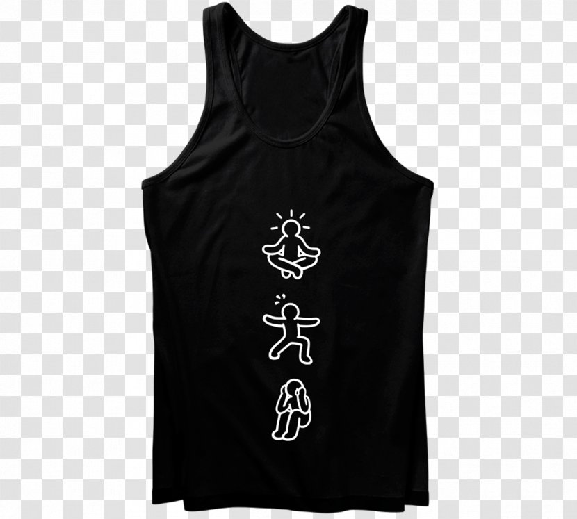 T-shirt Gilets Yoga Sleeveless Shirt - T Transparent PNG