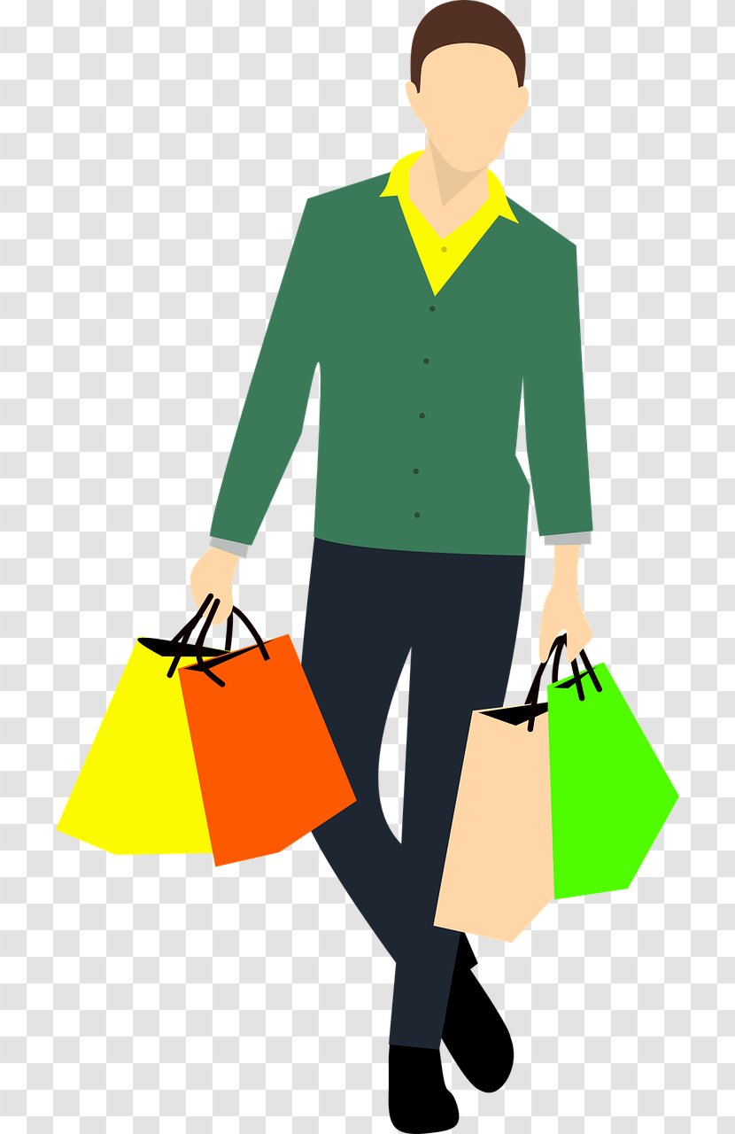 Shopping Bag Vector Graphics Centre - Sweater Transparent PNG